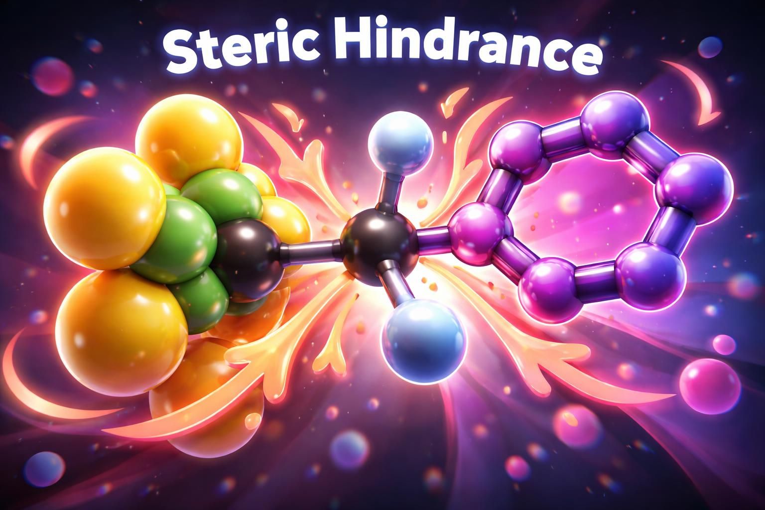 Steric hindrance